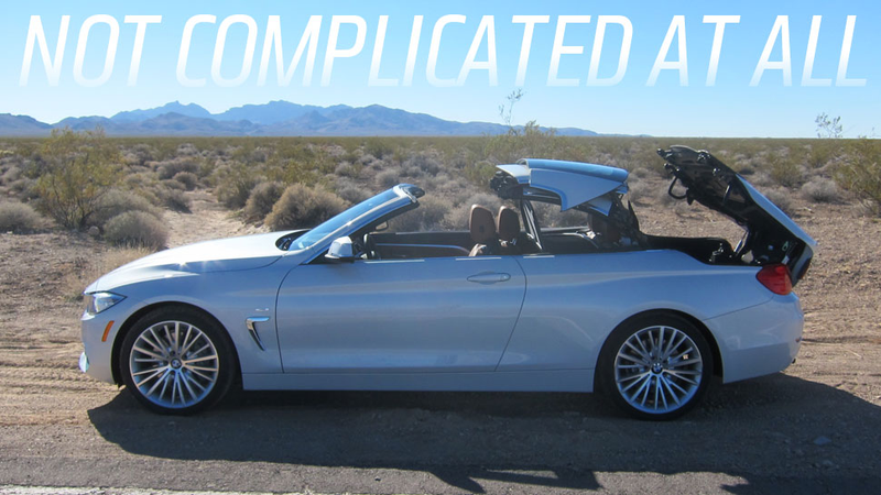 Illustration for article titled The 2014 BMW 4 Series Convertible Is Great But I'm Not Sure I Am
